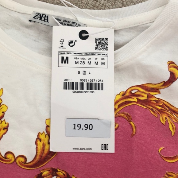Zara tee - brand new, never worn! - Picture 2 of 2